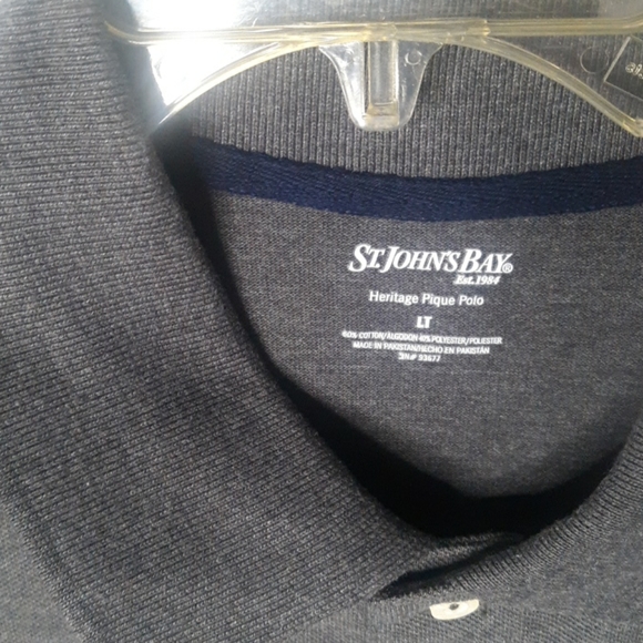 NWT ST JOHN's BAY BIG & TALL POLO SHIRT - Picture 2 of 5